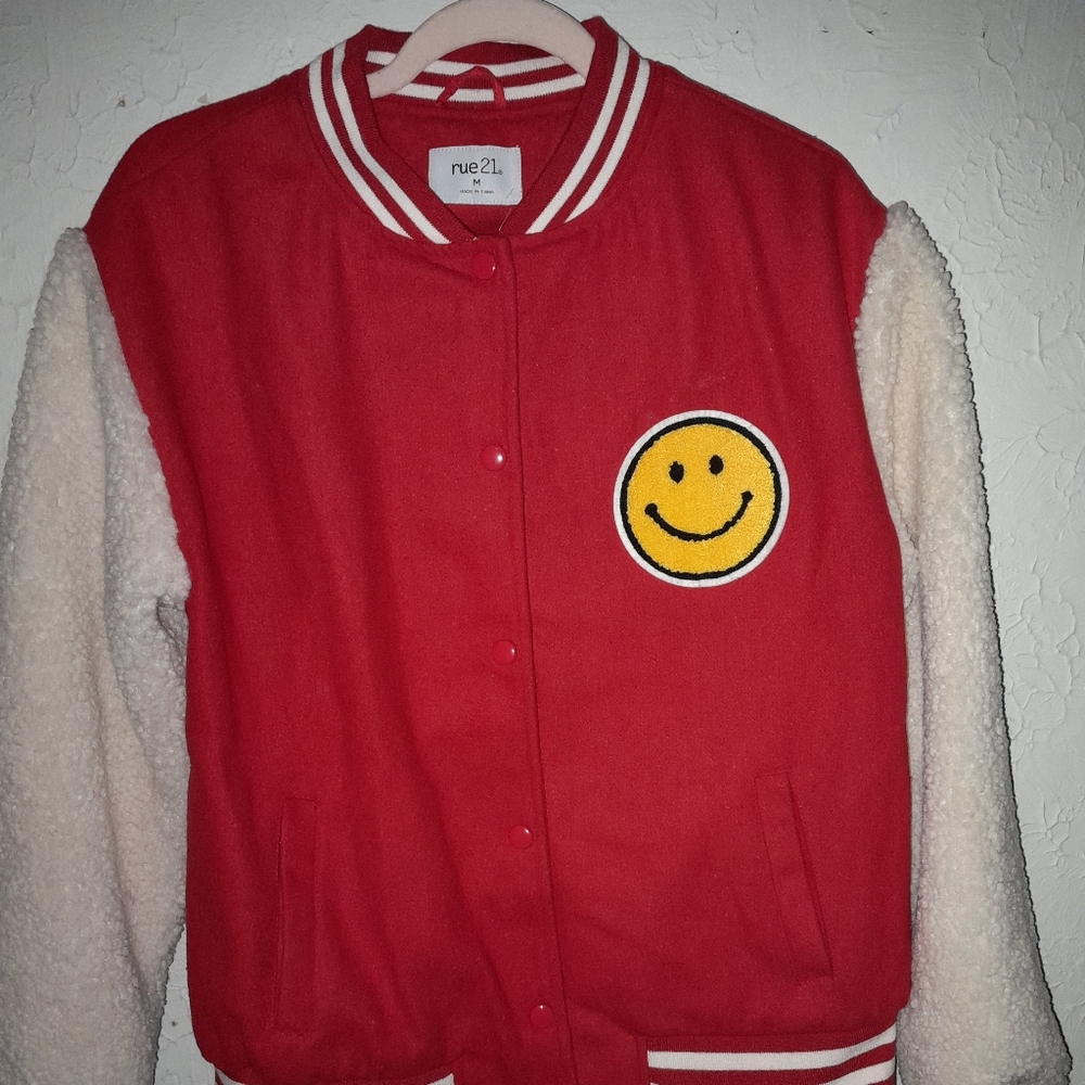 Rue21 Red Varsity Jacket